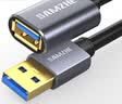 山泽 USB3.0延长线5米 带信号放大器工程级公对母数据连接线带供电无线网卡打印机摄像头延长线TDF-05U 实拍图