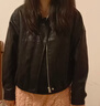 香影黑色皮衣外套女小个子2026春季新款高级感酷飒风短款pu皮夹克 黑色 L 165/88A/110-125斤 实拍图