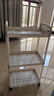 京东物流 落地小推车置物架家用玩具零食办公桌卫生间厨房储物架 【秒杀专享】白色三层 实拍图