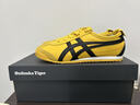 Onitsuka Tiger鬼塚虎男女款经典复古黄色运动休闲鞋MEXICO 66™ 黄色 37 实拍图