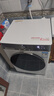 LG小旋风 10KG全自动滚筒洗衣机带烘干一体 360°速净喷淋 蒸汽除菌螨 AI直驱智慧洗 FCW10D4WA 实拍图