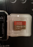 闪迪（SanDisk）128GB TF(MicroSD)内存卡 4K极速金卡A2 V30 U3行车记录仪 运动相机无人机 监控存储卡 读190MB/s 实拍图