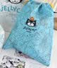 Jellycat害羞乳白色邦尼兔动物毛绒玩偶安抚玩偶娃娃送礼生日礼物 花布银色邦尼兔（布络木） Small 实拍图
