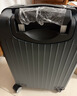 梵地亚行李箱男26英寸万向轮拉杆箱女大容量旅行箱商务密码箱皮箱子银 实拍图