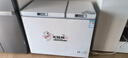 北极熊（BEIJIXIONG）双温冰柜家用小型双箱冷柜 冷藏冷冻两用柜双门商用大容量卧式冰箱节能省电 双门双温252升【一级能效 全国联保】 252L 实拍图