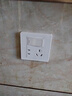 公牛（BULL）开关插座G07系列一开单控五孔带开关插座86型面板G07E333S象牙白 实拍图