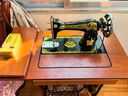 上海老式缝纫机家用台式脚踏电动整套裁缝衣车机架升级吃厚  实拍图