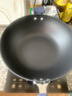 炊大皇炒锅不粘锅易洁少油烟平底炒菜锅煎锅32cm磁炉通用深蓝SL32CG 实拍图