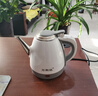 万利达小型电水壶随手泡1.2升长嘴壶迷你安全自动断电快壶泡茶壶水煲便携煮茶煮水泡茶食品级 1.2L 长嘴壶白色双层防烫 实拍图