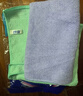 妙洁加大型超细纤维抹布  40*40cm4片装 洗车毛巾吸水神器 擦汽车专用 实拍图