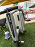 爱尔威（Airwheel）电动行李箱可骑行智能拉杆登机箱可坐可代步20英寸 SX豪华版一银 实拍图