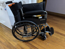 鱼跃(yuwell)轮椅H050钢管升级加固可折叠老人轮椅车老年轻便折叠轮椅 实拍图