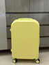 袋鼠（KANGAROO）多功能行李箱男女高颜值结实耐用学生旅行万向轮拉杆箱密码锁皮箱 柠檬黄【多功能加厚抗摔】 26英寸 【长途旅行】 实拍图