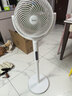 美的（Midea）【3D摇头】直流变频轻音落地空气循环扇家用卧室净化换气扇语音遥控电风扇大风力一级能效GDJ24WYJ 实拍图