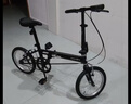 大行（DAHON）KT610折叠自行车16英寸城市通勤迷你成人男女学生小轮单车 黑色 实拍图