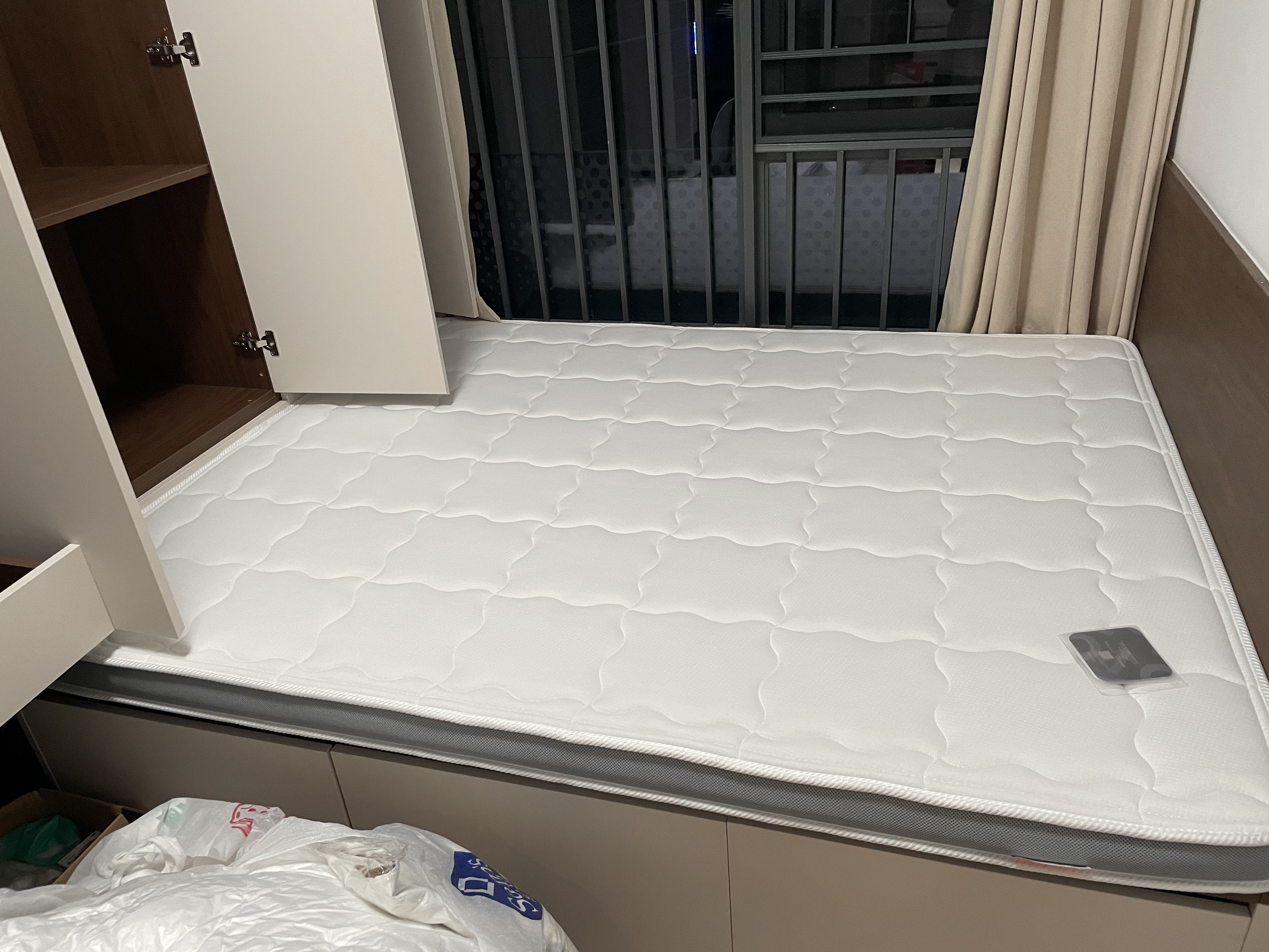 喜临门椰棕偏硬脊椎榻榻米床垫厚度可选学生老人宿舍床垫 伊菲 新款-面料升级【椰棕4cm】-厚10cm 1.5*1.9米 实拍图