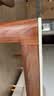 源氏木语实木岩板餐桌小户型餐厅饭桌北欧简约餐桌胡桃色1.4m+4餐椅京享家 实拍图