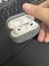 0度 苹果Air Pods5/4代耳机壳AirPods Pro3/pro2保护套欧缔兰毛绒蓝牙耳机保护壳 全包防摔抗指纹轻奢 意大利Alcantara欧缔兰材质 AirPods Pro2（浅灰） 实拍图