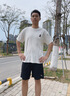 安踏运动五分裤男2026夏季新款宽松梭织薄款直筒冰丝凉感速干透气短裤 基础黑-4 【 速干透气热卖夏季推荐】 M (170)  (适合100-120斤) 实拍图