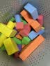 智邦（ZBOND TOY）eva泡沫积木大号男女孩软体海绵幼儿园大型颗粒拼装配对儿童玩具 【007】升级压纹4CM厚 50块装 实拍图