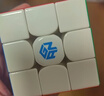 GAN魔方三阶儿童益智玩具磁力顺滑比赛专业速拧礼物11MPro雾面黑色 实拍图