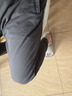安踏男裤运动裤2026春夏季新款青少年休闲束脚长裤子男士宽松跑步卫裤 -4碳灰色【常规束脚裤】 S (165) 适合90-100斤 实拍图
