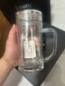 水莫停茶水分离双层玻璃杯耐热防烫带把手柄男女士办公泡茶水杯子带盖 实拍图