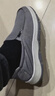 布舍元（BUSHEYUAN）休闲帆布鞋老北京布鞋一脚蹬懒人板鞋单鞋男士331-1711 灰色 43  实拍图