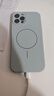 奶小鸭（NEYAA）适用苹果12pro手机壳 iphone12pro保护套全包超薄Magsafe磁吸液态硅胶防摔简约男女款 远峰蓝 实拍图