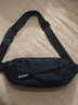 史莱辛格（Slazenger）胸包男士斜挎包休闲单肩包运动腰包挎包潮流骑行包大容量手机包 黑色【可容纳7.9寸ipad mini】 实拍图