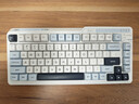 珂芝（KZZI）K75V2三模客制化机械键盘无线蓝牙有线电竞游戏家用办公82键RGB灯光PBT键帽Gasket冰川蓝风雨轴V2 实拍图