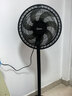 美的（Midea）【超级单品】七叶轻音立式电风扇家用柔风落地扇台式桌面小型风扇大风量节能摇头宿舍电扇 SAF30AB 实拍图