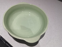 品喻新款酸菜鱼大盆碗双耳大号汤碗家用10英寸水煮鱼专用碗汤盆-奶绿 实拍图