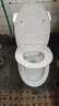 九牧（JOMOO）马桶 家用虹吸式马桶大冲力节水坐便器 防臭瞬冲 易洁抗菌马桶 行业爆款-双旋暴风冲11370-305坑 实拍图