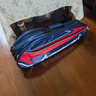 川崎（KAWASAKI）羽毛球包单肩背包网球包男女独立鞋袋羽毛球拍包8327蓝红 实拍图
