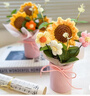 柏爱向日葵永生花束生日礼物伴手礼一举夺魁金榜题名摆件母亲节情人节 实拍图