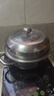 拜格蒸锅不锈钢家用多用汤锅蒸锅两用蒸馒头鱼蟹煤气灶电磁炉通用 汤蒸两用锅 28cm 实拍图