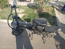 领航者小牛折叠电动车代驾专用超长续航新国标自行车成人小型电瓶单车锂电池 豪华版-汽车S级电芯-10A-纯电20-30KM 实拍图