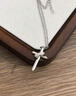 戚小米十字架项链男潮嘻哈戒指吊坠新款男女生锁骨链简约时尚潮牌配饰品 实拍图