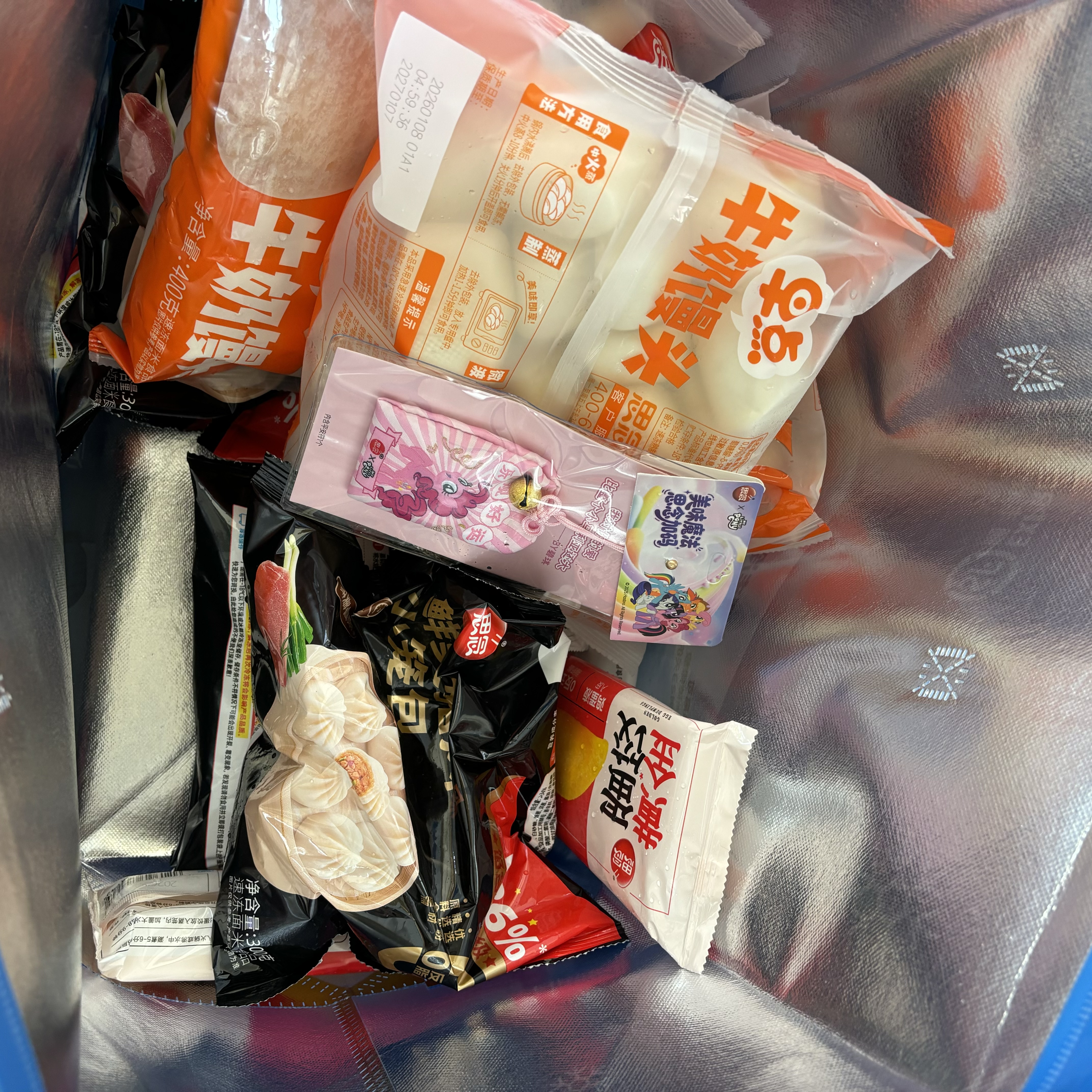 思念早餐面点任选组合 包子手抓饼烧麦馅饼馒头小笼包油条葱油饼饭团 黑猪肉爆汁烤肠原味200g 实拍图