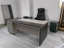 森菲亚老板办公桌领导大班台经理主管桌椅办公室单人大板桌 1.8米老板桌 实拍图