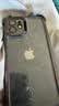 魔杰乐【四角气囊防摔】适用苹果17pro手机壳透明电镀iphone16promax新款高级感18pro全包镜头款情侣款 黑色【四角气囊防摔】 iPhone 12 实拍图