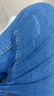 真维斯（Jeanswest）牛仔裤男2026夏季青年男士宽松直筒长裤弹力休闲长裤蓝色薄款36 实拍图
