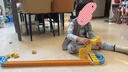 ITLE百变磁力轨道车儿童玩具男孩3-6-8-12岁反重力小火车女孩生日礼物 【尊享版167pcs+两个小火车】反重力DIY轨道车+礼盒 实拍图