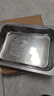 庄子然烤鱼盘304不锈钢烤鱼炉电磁炉燃气长方形盘家用商用烤鱼专用锅 大号带盖42*30*7cm-可装3斤左右 42cm 实拍图