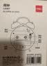 得力（deli）得力迷你打铃闹钟家庭卧室床头钟儿童学生专用起床神器开学必备蓝色LE307开学礼物 实拍图