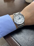 西铁城（CITIZEN）光动能机芯网红小蓝针双历显示时尚休闲防水皮带男表AO9000-06B 实拍图