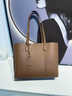 viney牛皮包包女包大容量托特包单肩包手提包生日礼物高级感送女友老婆 实拍图