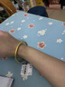 六福珠宝黄金手镯面宽约4.5mm足金素圈福满传家礼物 计价 54mm-约13.14克 晒单实拍图