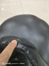 【真皮透气】休闲皮鞋男驾车鞋透气懒人鞋软底豆豆鞋软皮一脚蹬 黑色 41 实拍图